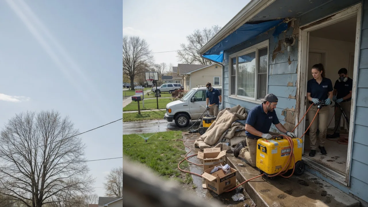 Basement Flood Cleanup in Speer, IL near me